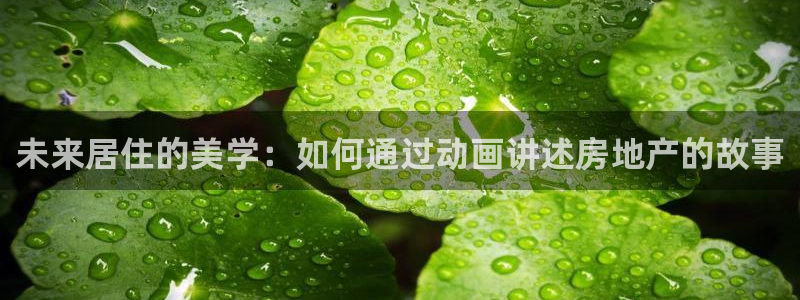 风暴娱乐测速：未来居住的美学：如何通过动画讲述房地产的故事
