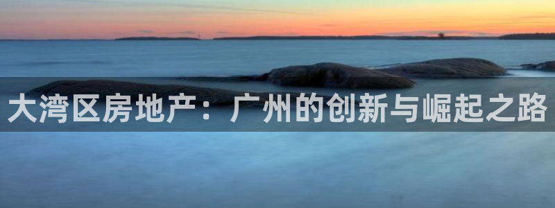 风暴娱乐自动挂：大湾区房地产：广州的创新与崛起之路