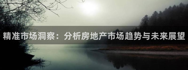 风暴娱乐上5指尖：精准市场洞察：分析房地产市场趋势与未来展望