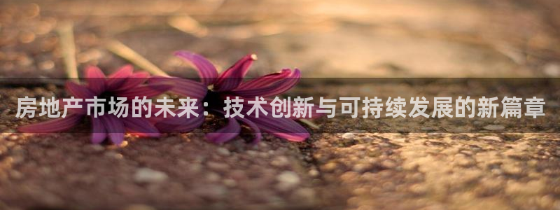 风暴数字娱乐：房地产市场的未来：技术创新与可持续发展的新篇章