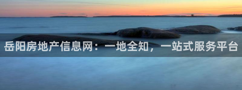 娱乐风暴系统：岳阳房地产信息网：一地全知，一站式服务平台