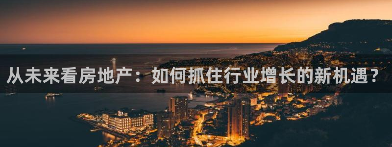 风暴娱乐40996：从未来看房地产：如何抓住行业增长的新机遇